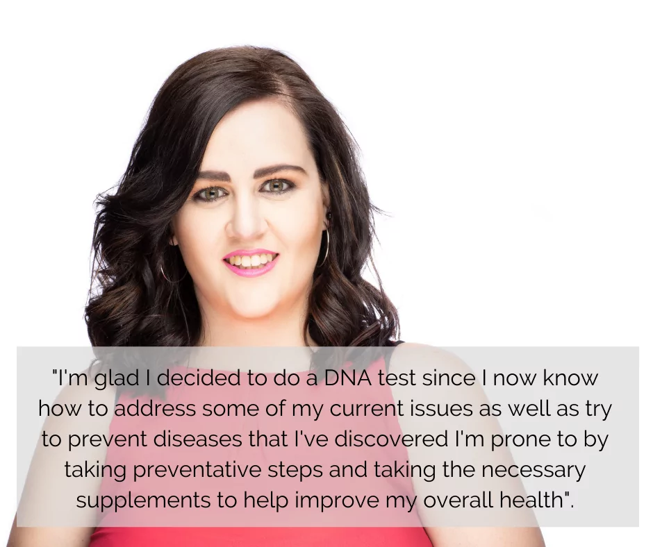 Sané du Plessis speaks about why she was glad she decided to do a DNA genetic test.