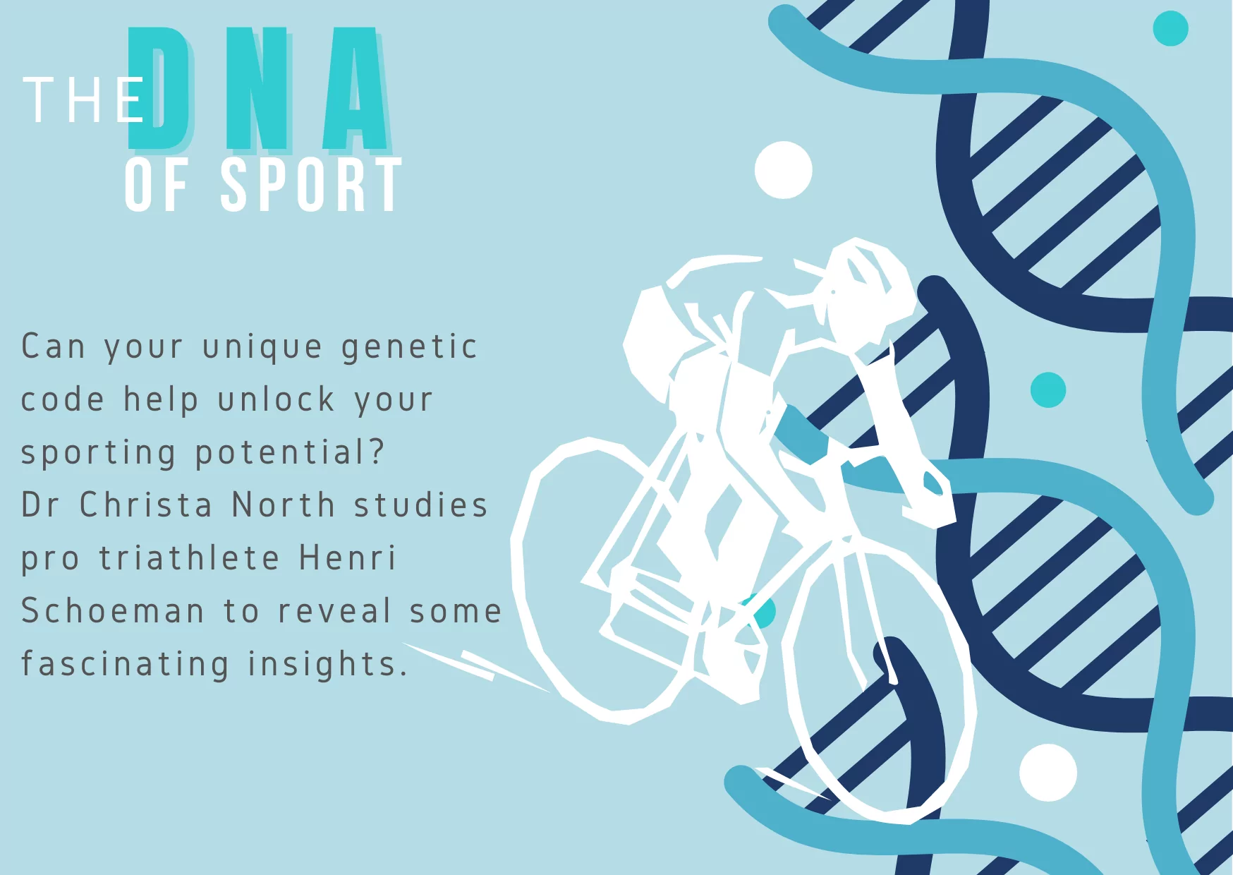 The DNA of Sport with Henri Schoeman Pro Triathlete